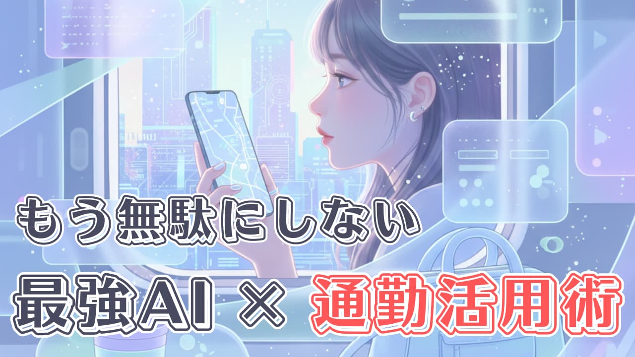 AI×通勤活用術